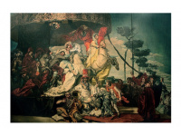 Exposition Sert au Petit Palais, José María Sert, Le Carrousel, détail, 1923 / Crédit : © Museo nacional de artes decorativa