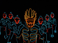 Lights in the dark, le spectacle lumineux unique au monde de E.L Squad à Paris