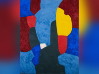  Serge Poliakoff, Composition abstraite, Collection particulière  © ADAGP Paris, 2013