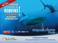 exposition A la rencontre des requins à l'Aquarium de Paris