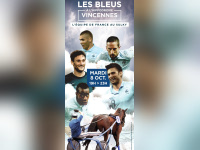 Les bleus à l'Hippodrome de Vincennes