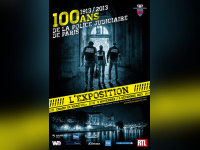 exposition 100 ans de la Police Judiciaire Champ de Mars