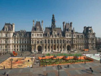 Stratégique forêt à l'Hôtel de Ville