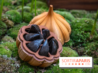 Pâques 2025 : l'oeuf ail noir original du Peninsula Paris par Anne Coruble