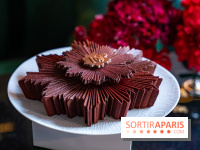 Bûche de Noël La Réserve Paris 2025 : Le sublime Astre d'Or de Jordan Talbot 