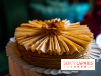 Galette des Rois La Réserve Paris : la belle Fleur de Noisette 2026