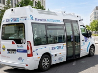 Yvelines : la première navette autonome gratuite, testée en Ile-de-France