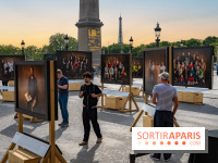 Vivre Ensemble de Yann Arthus‑Bertrand : exposition et studio photo sur la place de la Concorde