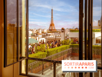 La terrasse en Rooftop du Peninsula Paris 2026, le bar perché à la vue exceptionnelle
