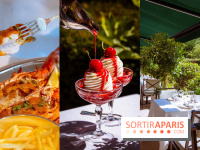 La terrasse-restaurant en jardin du Shangri-La Paris : Summer by La Bauhinia pour les beaux jours