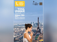 Lolë White Tour de retour sur le Parvis de la Tour Eiffel