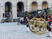 Fête de la Sainte Barbe 2015 aux Invalides à Paris