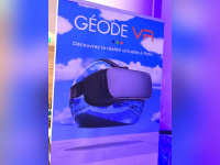 La parcours VR à la Géode