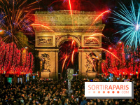 Nouvel an 2020 sur les Champs Élysées : spectacle et feu d'artifice sur l'Arc de Triomphe