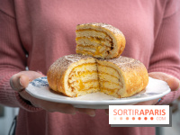 Un gâteau de crêpes soufflées signé Claire Heitzler pour la Chandeleur 2022