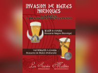 les soirées maltées, bieres nordiques, péniche six-huit