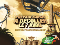 réouverture du parc astérix, egypte, oziris