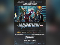 marathon marvel, avengers en avant-première, 