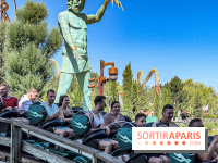 Tonnerre 2 Zeus au Parc Astérix : le nouveau grand huit inauguré, Zeus a changé de slip