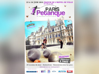 Pétanque sur le Parvis de l'Hôtel de Ville de Paris