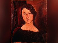 modogliani, jeune femme au corsage noir