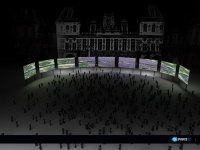 paris la soirée à remonter le temps, 3d, parvis hotel de ville