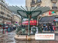 station de métro de Type B d'Hector Guimard - chatelet
