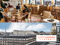 Le Bar Perché : un bar littéraire & sa terrasse avec vue se hisse au 7e étage du Printemps Haussmann