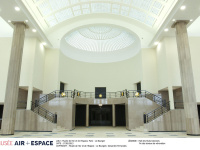 salle des huit colonnes du musée de l'air et de l'espace