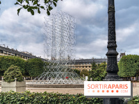Réflexions d'Emmanuel Barrois, Une installation monumentale insolite au Jardin du Palais Royal 