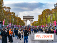 Les Champs-Elysées piétons le dimanche 7 janvier 2024