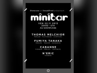 Minibar Night : Fumiya Tanaka, N'Eric, Thomas Melchior & Cabanne
