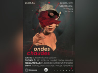 ONDES CHAUDES avec THE MOLE live - JUS ED - RAFAEL MURILLO live - GAFFY