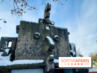 Paris : quelle est cette sculpture en forme de visage inca ? 