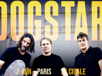 Keanu Reeves en concert à La Cigale à Paris en juin 2024 avec son groupe Dogstar