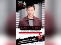 James Blunt en showcase privé Virgin Radio au Studio de la Grande Armée : gagnez vos invits !