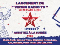 Lancement de Virgin Radio TV : concerts à La Maroquinerie 
