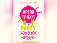 Apéro Tricot Party à l’Atelier d’Arts Rrose Selavy 