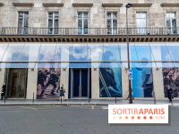 Paris : une installation de photos visible sur la future Fondation Cartier située près du Louvre