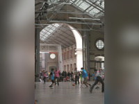 Retransmission du match France-Allemagne au Centquatre avec Tatane