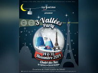 « 3 Vallées Party » au Chalet des Iles à Paris  
