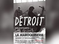 Bertrand Cantat en concert à La Maroquinerie de Paris avec Détroit