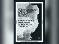 Clekclekboom au Rex Club avec French Fries