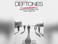 Deftones en concerts au Bataclan de Paris en novembre 2015