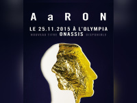 Aaron en concert à l’Olympia de Paris en novembre 2015