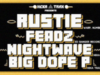 Heka Trax présente Rustie et Feadz au Zig Zag Club