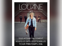 Louane en concert au Zénith de Paris en mai 2016 