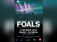 Foals en concert à l’Olympia de Paris en 2016