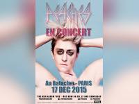 Peaches en concert au Bataclan de Paris en décembre 2015