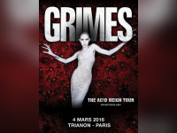 Grimes en concert au Trianon de Paris en 2016